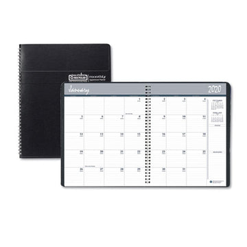 House of Doolittle™ 14-month Recycled Ruled Monthly Planner, 8.75 X 6.78, Black Cover, 14-month (dec To Jan): 2021 To 2023 freeshipping - TVN Wholesale